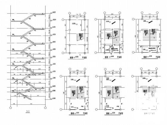 5层砌体结构多层住宅楼结构CAD施工图纸 - 4