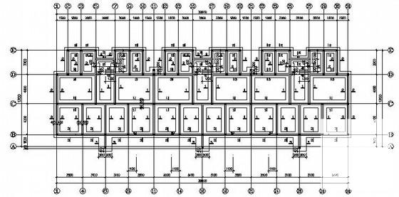 5层砌体结构住宅楼结构CAD施工图纸（阁楼结构坡屋面） - 1