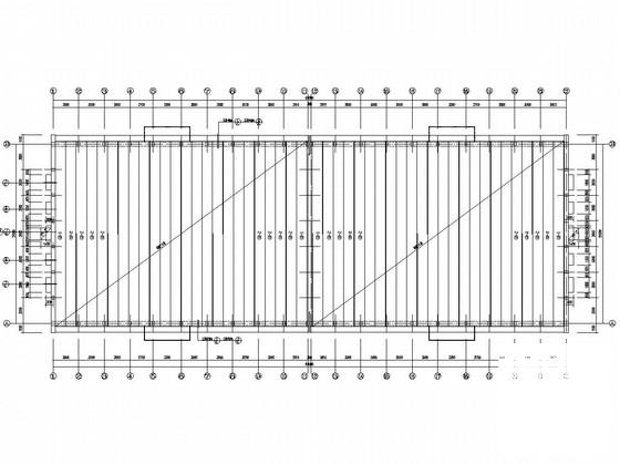 单层砌体结构平房仓结构CAD施工图纸（条形基础） - 3