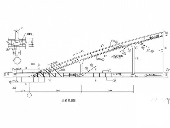 单层砌体结构平房仓结构CAD施工图纸（条形基础） - 4