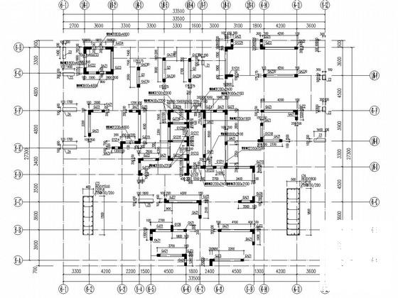 30层剪力墙结构住宅楼结构CAD施工图纸（条形基础） - 3