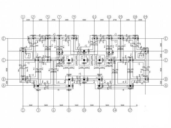 4层砌体结构住宅楼结构CAD施工图纸（条形基础） - 4