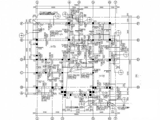 两层砌体结构别墅结构CAD施工图纸(建施) - 2