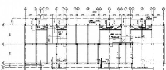 7层砖混回迁安置工程住宅楼结构CAD施工图纸 - 2