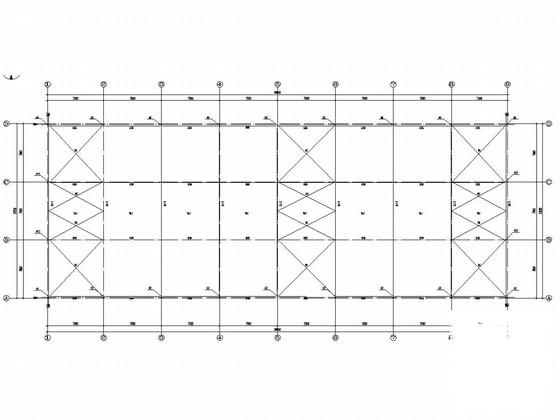 无吊车门式钢架厂房结构CAD施工图纸（独立基础） - 2