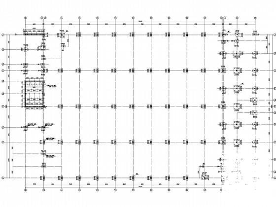 新建工业厂房及办公建筑结构CAD施工图纸 - 1