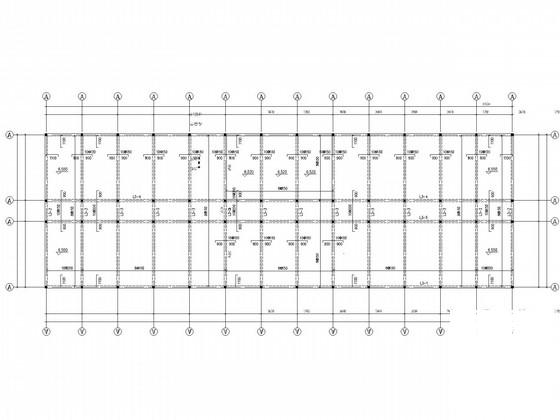 3层砌体宿舍楼结构CAD施工图纸(建施)(平面布置图) - 3