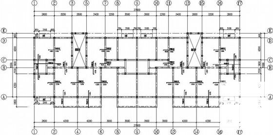 带地下室砌体住宅结构CAD施工图纸（条形基础） - 2