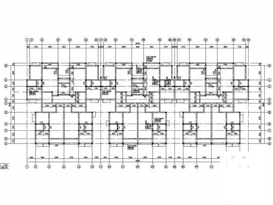 7层砖混结构安居工程住宅楼结构CAD施工图纸（建施） - 2