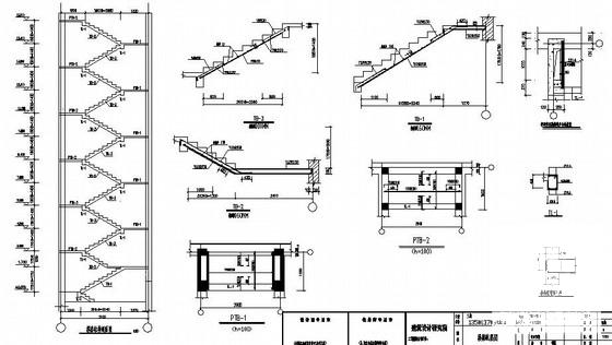 6层带阁楼砖混结构住宅结构CAD施工图纸 - 4