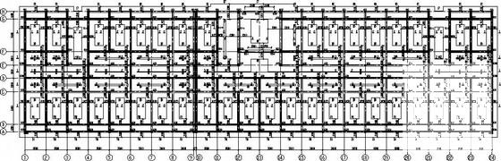 6层砖混单身宿舍结构CAD施工图纸（6度抗震） - 3