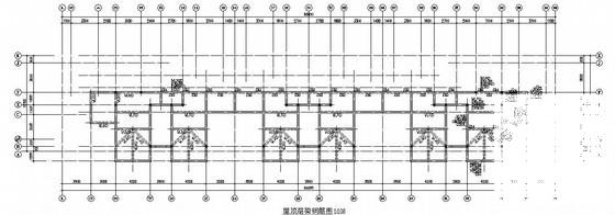 砌体结构住宅楼结构CAD施工图纸（6层条形基础） - 2