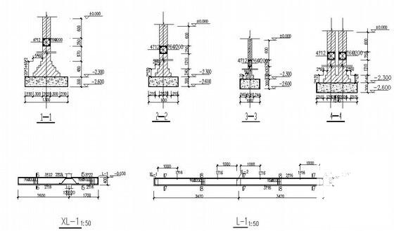 6层砌体结构住宅楼结构CAD施工图纸（条形基础） - 4