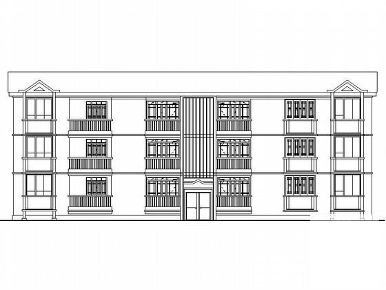 3层住宅楼建筑设计CAD图纸扩初图纸（2724平方米）(卫生间大样) - 1