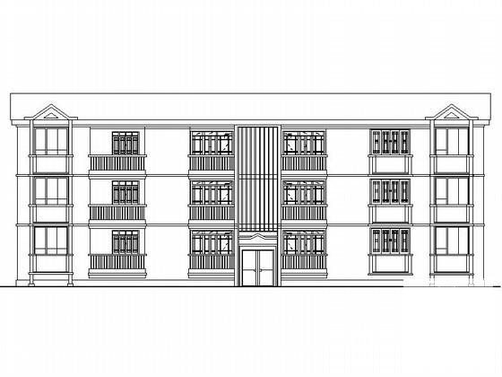 3层住宅楼建筑设计CAD图纸扩初图纸（2724平方米）(卫生间大样) - 1