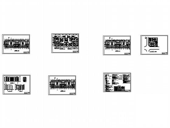 3层住宅楼建筑设计CAD图纸扩初图纸（2724平方米）(卫生间大样) - 4