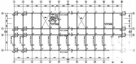 7层框架填充墙教学楼优秀毕业设计方案（建筑、结构CAD施工图纸）(柱下独立基础) - 3