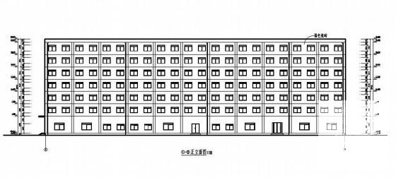 7层框架结构海景宾馆毕业设计方案（建筑结构CAD施工图纸）(现浇钢筋混凝土) - 2