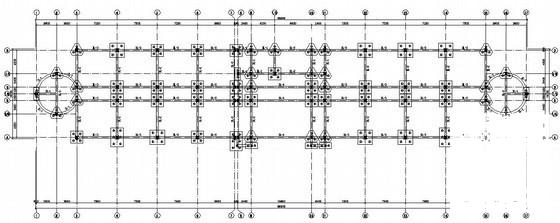 6层框架综合楼结构CAD施工图纸(现浇钢筋混凝土) - 3