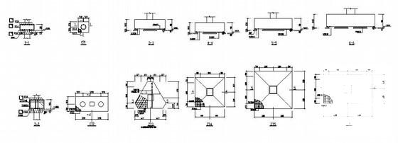 6层框架综合楼结构CAD施工图纸(现浇钢筋混凝土) - 4