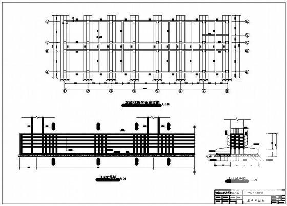 6层框架办公楼毕业设计方案（建筑、结构CAD施工图纸）(现浇钢筋混凝土) - 4