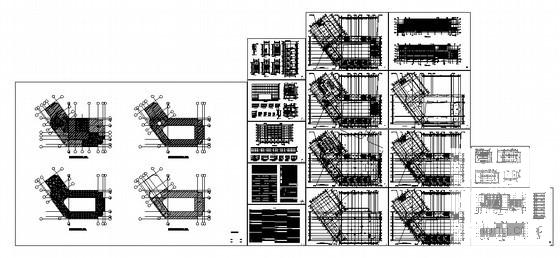 5层教学楼建筑施工CAD图纸 - 3