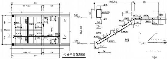 砖混结构住宅楼结构CAD施工图纸（2层条形基础） - 4
