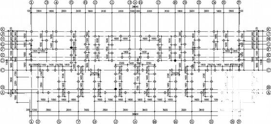 6度区坡屋顶桩基础砖混住宅结构CAD施工图纸 - 1