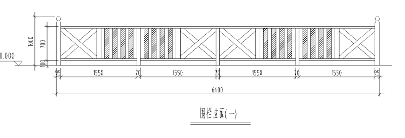 庭院围栏详图设计 (1)