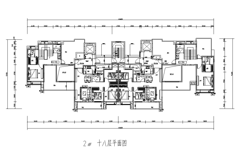 18层平面图