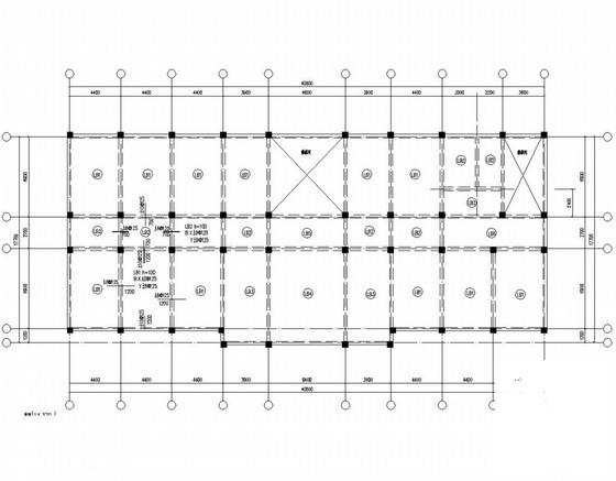4层框架教学楼结构CAD施工图纸（建筑图纸） - 3