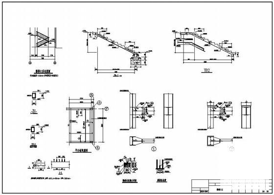 单层带吊车钢结构厂房结构CAD施工图纸（门式刚架）(平面布置图) - 4