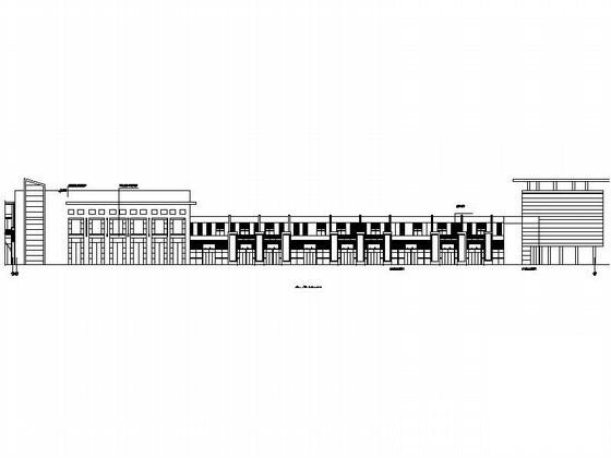 2层步行街建筑图纸（初设图纸、现代风格）(CAD平面图) - 2