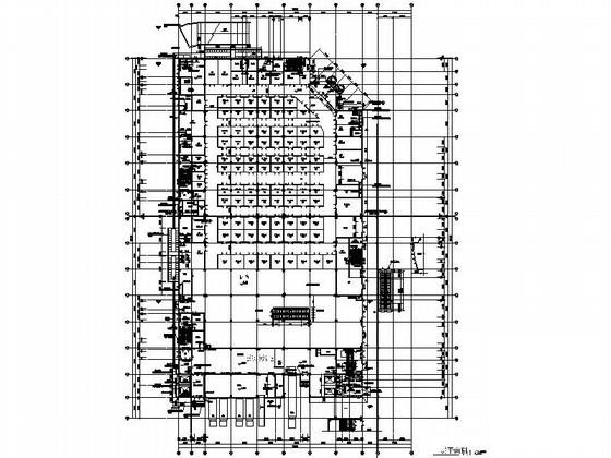 5层商业综合楼建筑施工CAD图纸（3号楼、现代风格）(楼梯大样) - 3