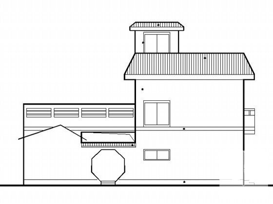 新农村2层砌体结构独栋别墅建筑方案 - 1