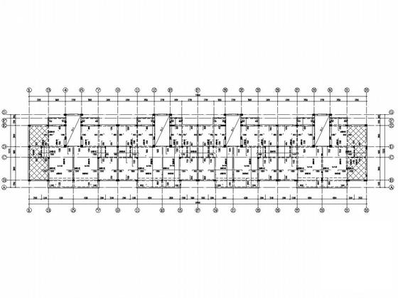 地上6层砌体结构办公楼结构CAD施工图纸（6度抗震）(墙下条形基础) - 4