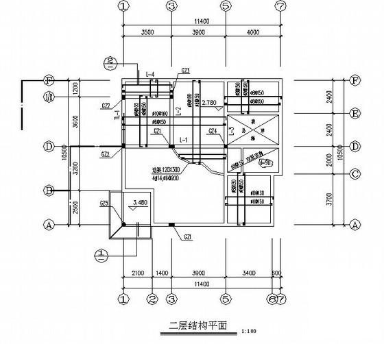 砌体结构农村住宅楼结构CAD施工图纸（3层坡屋顶）(建筑设计说明) - 1