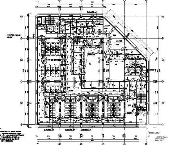 大学医学院附属儿童医院滨江扩建工程-突发事件中心建筑施工CAD图纸(非机动车停车位) - 2