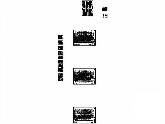 住宅区3层商铺现代风格建筑施工CAD图纸（1号楼） - 4