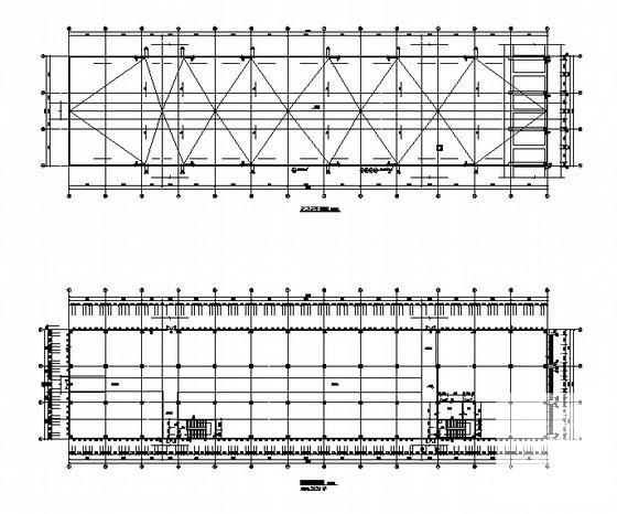 工业开发区研发展示中心配套框架剪力墙商业建筑扩初CAD图纸（6号楼） - 2