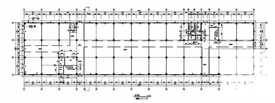 工业开发区研发展示中心配套框架剪力墙商业建筑扩初CAD图纸（3号楼） - 2