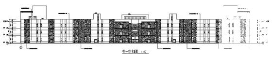 工业开发区研发展示中心配套商业建筑扩初CAD图纸（现代风格） - 4