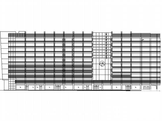 现代风格10层大型商场建筑扩初图纸（总） - 1