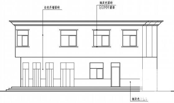 2层砖混结构商住楼结构施工图纸（建筑施工CAD图纸） - 1