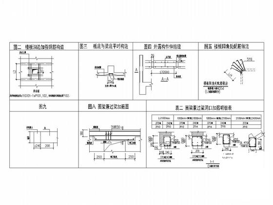 两层砌体结构别墅结构CAD施工图纸 - 4