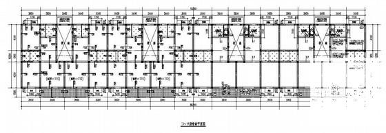 砖混结构住宅楼结构CAD施工图纸（6层条形基础） - 1