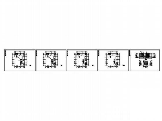 中学5层实验科技大楼建筑方案设计CAD图纸 - 4