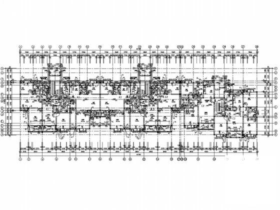 6层砖混结构住宅楼结构CAD施工图纸（桩基础） - 5