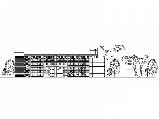 大学6层教学楼建筑方案设计图纸(平面图) - 1
