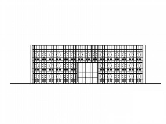 雨污水泵站调度指挥中心及附属用房建筑方案设计CAD图纸 - 1